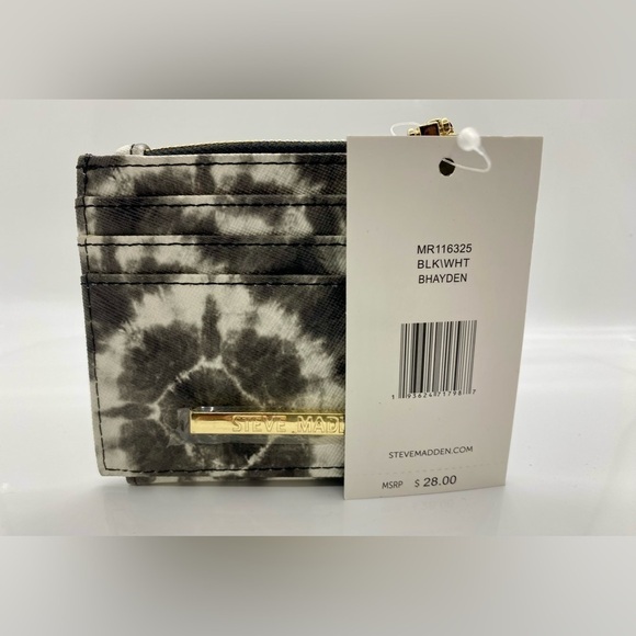 Steve Madden Tie Dye Credit Card Wallet - Picture 2 of 11